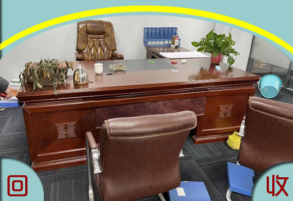 西安大量回收辦公工位 辦公桌椅 老板桌椅回收